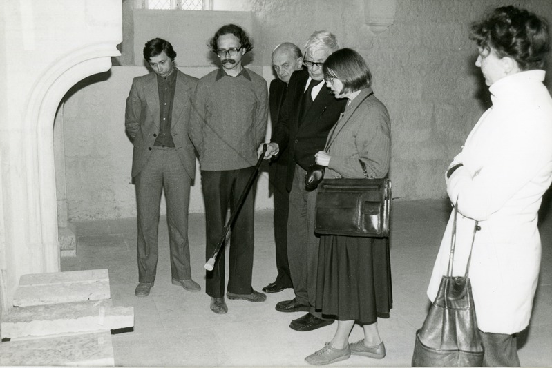 Eerik Haameri külaskäik Saaremaa Koduloomuuseumi 1986