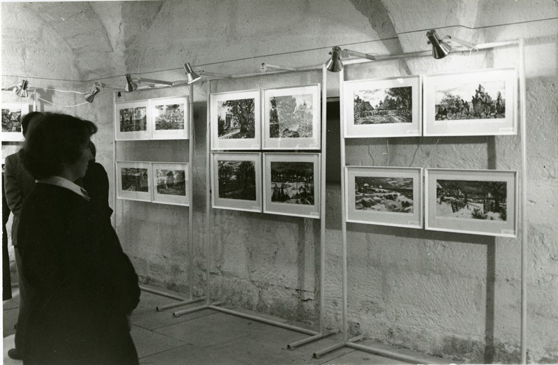 Kuressaare linnus: Hugo Miti isikunäituse Saaremaa pildid avamine