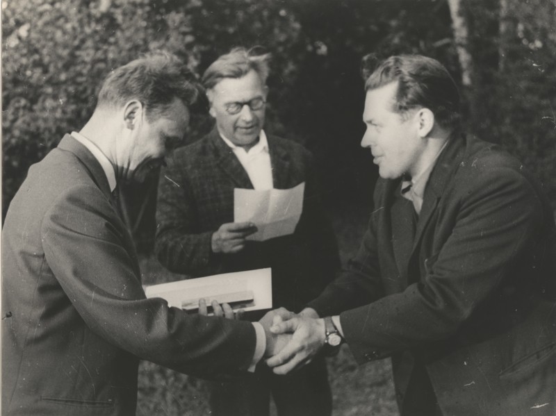 Jüri Räim, Oskar Toombu aukirja üleandmisel