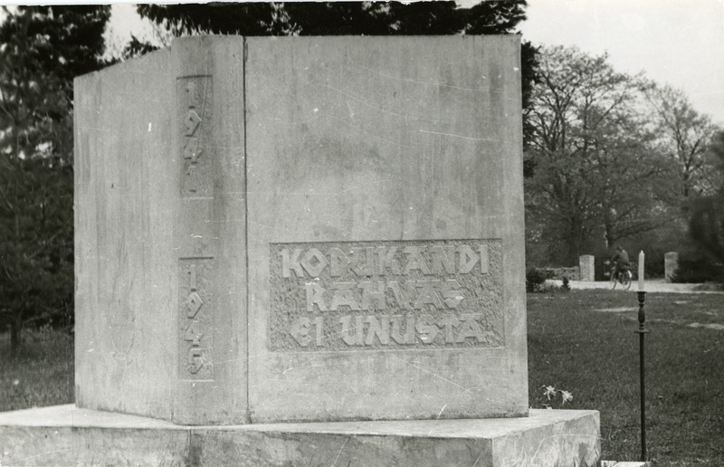 Mälestuskivi sõjas langenutele Lümandas