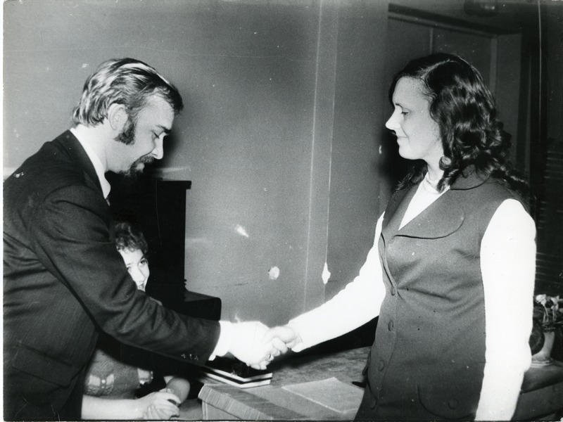 1973. a. parim raamatukogu juhataja  Aimi Paja