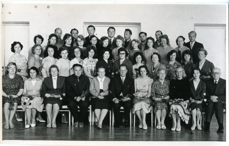 V. Kingissepa nim. keskkooli õpetajad 1961/1962