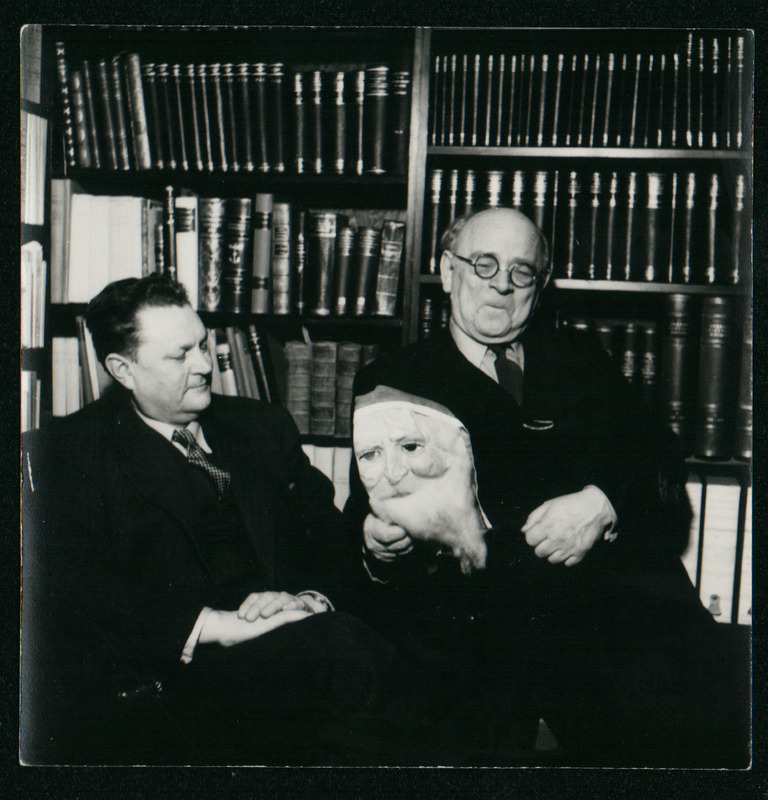 Gustav Ränk kolleegiga vestlemas