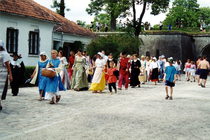 Kuressaare Lossi päev, rongkäik
