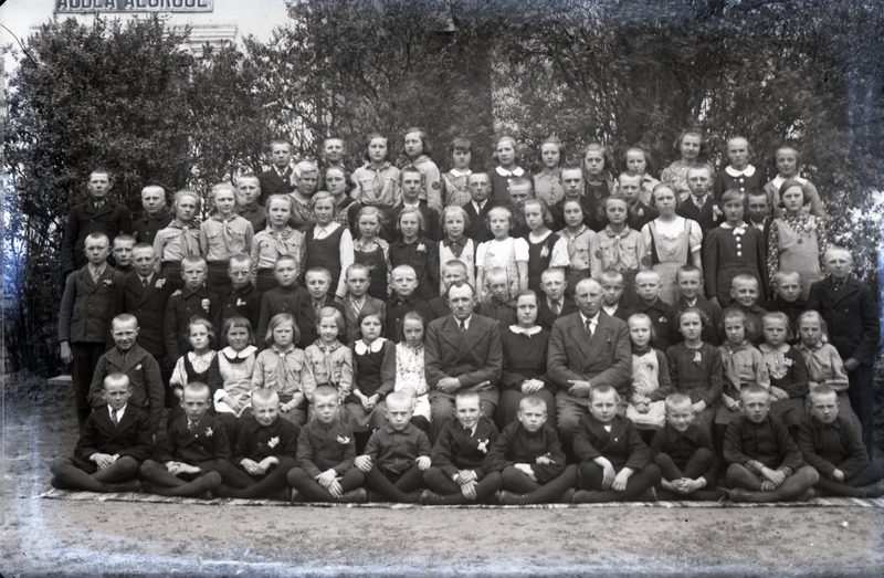 Saaremaa, Audla Algkooli õpilased