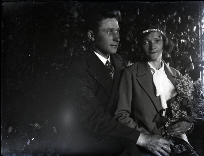 Noorpaar - Raissa ja Vassili Kõvamees. 1933.a.