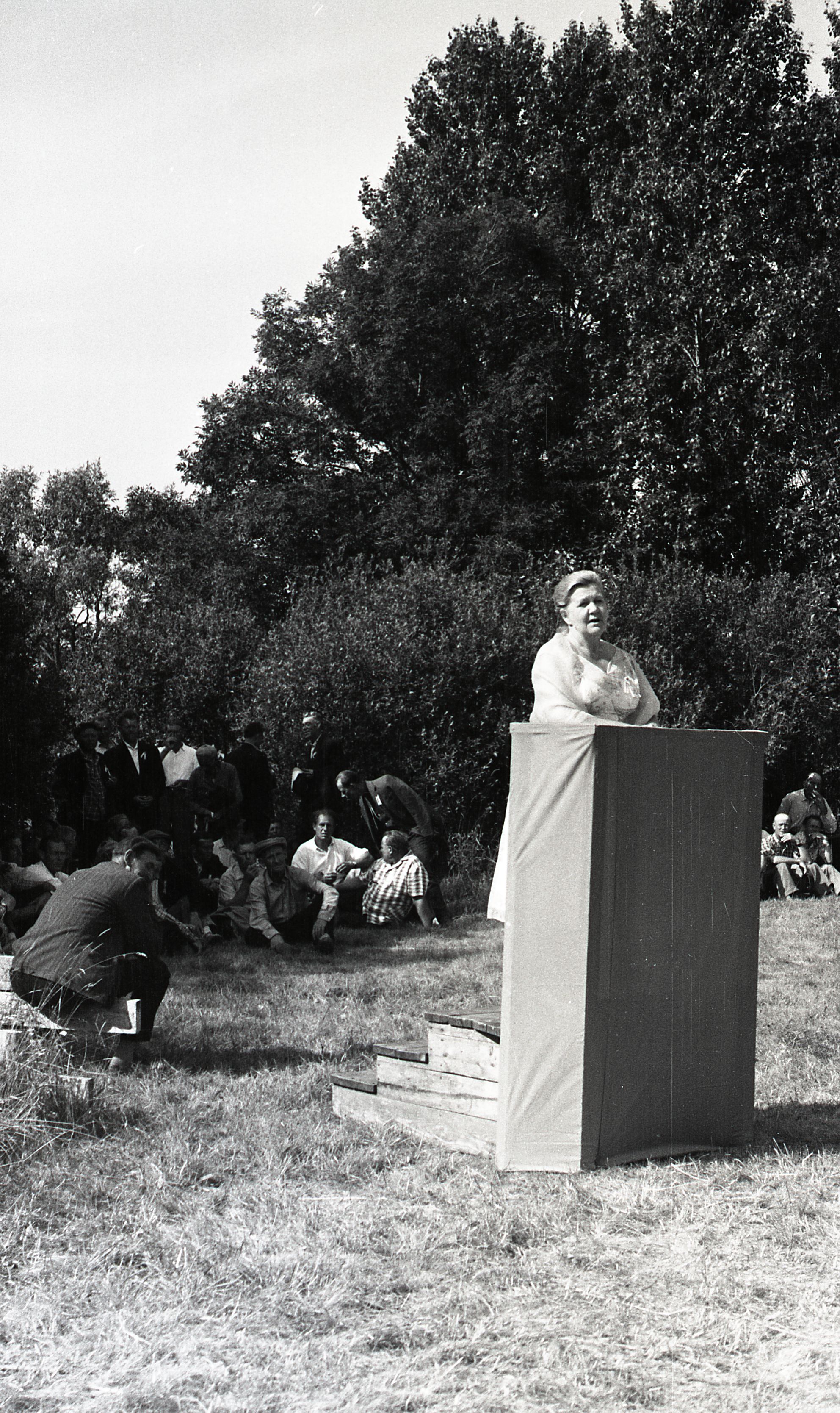 II maailmasõja nõukogude armee veteranide kokkutulekTehumardil 1964. aastal
