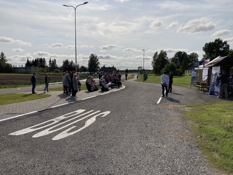 Värska- Saatse tee avamise  üritus