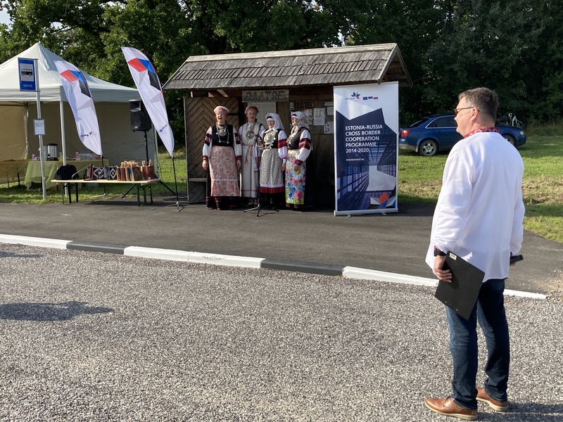 Värska- Saatse tee avamise  üritus