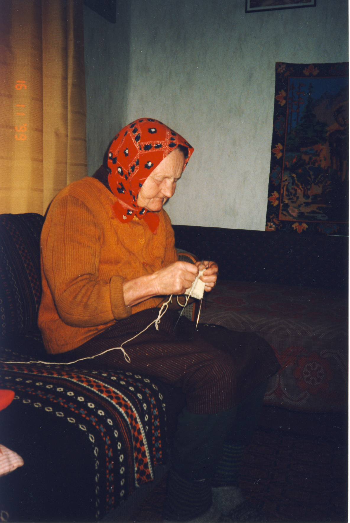 Saare talu perenaine Uljak,Maria.