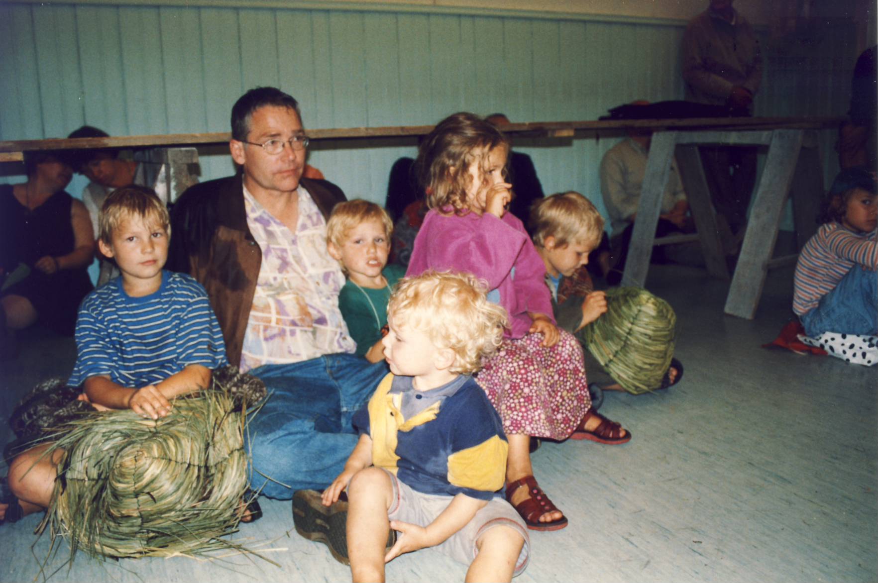 XII Kuningriigi päev Luhamaal.Vaade publikule Luhamaa koolimajas.