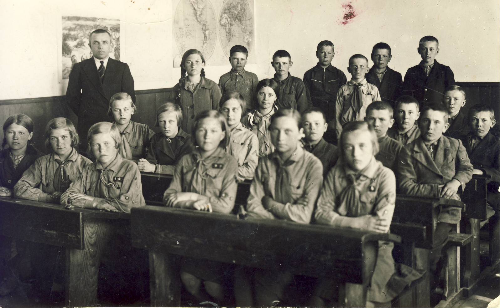 Värska algkooli 5. ja 6. klass.