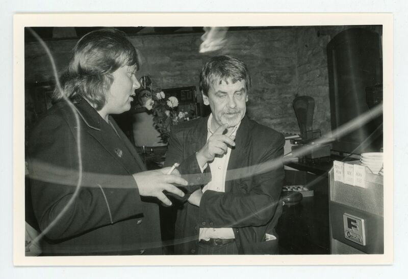 Grupifoto. Tõnis Mägi ja Mati Unt