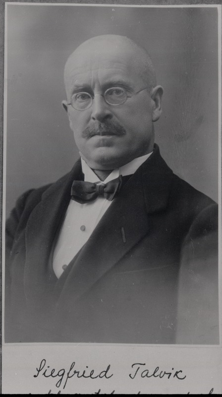 Prof. Siegfried Talvik