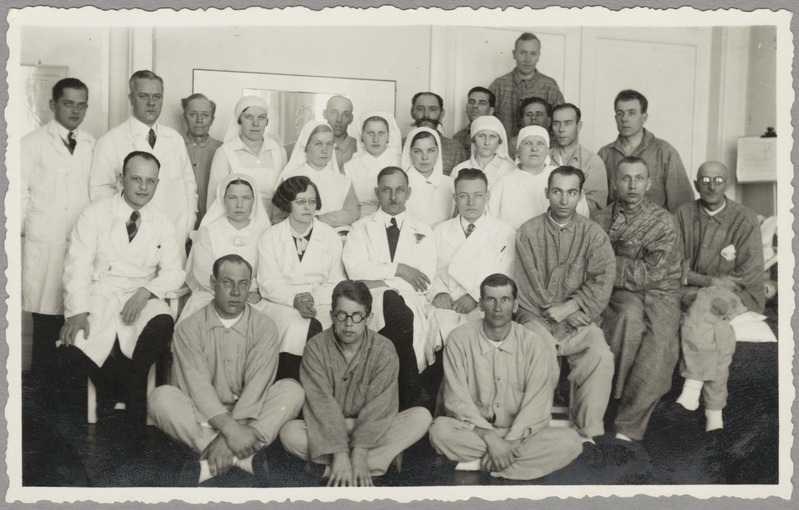 Tartu Ülikooli sisehaiguste kliiniku personal ja patsiendid