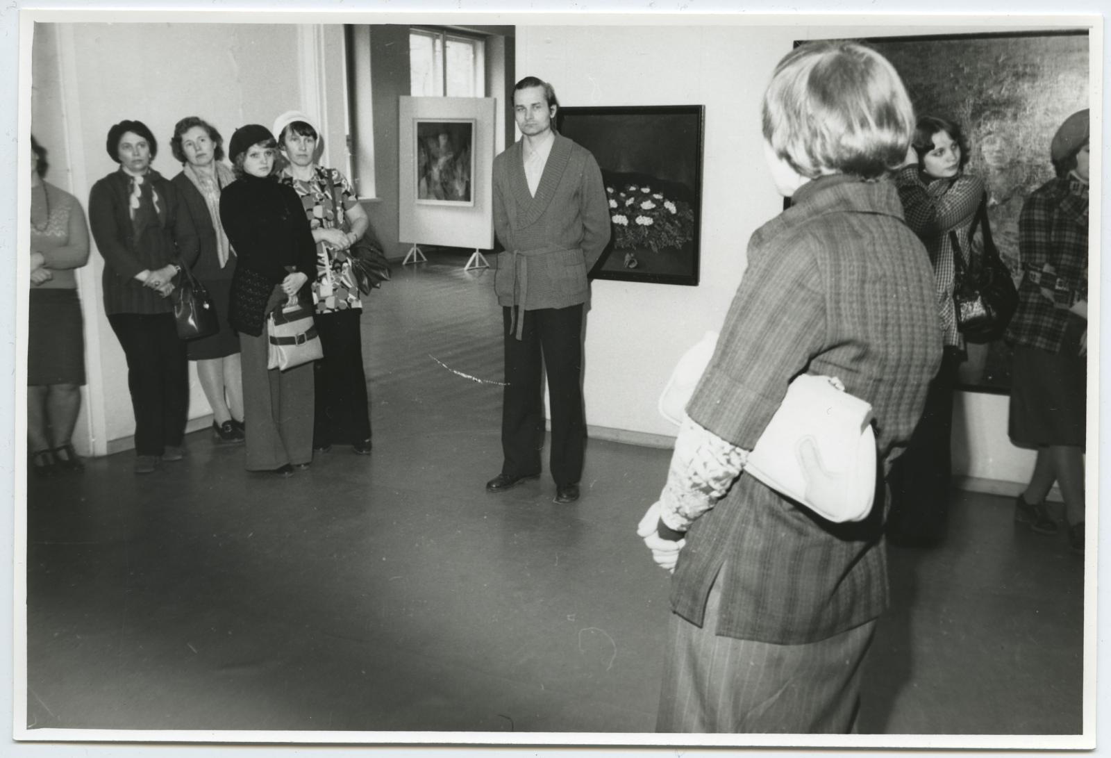 Kohtumine noorte maalikunstnikega 14. aprillil 1977