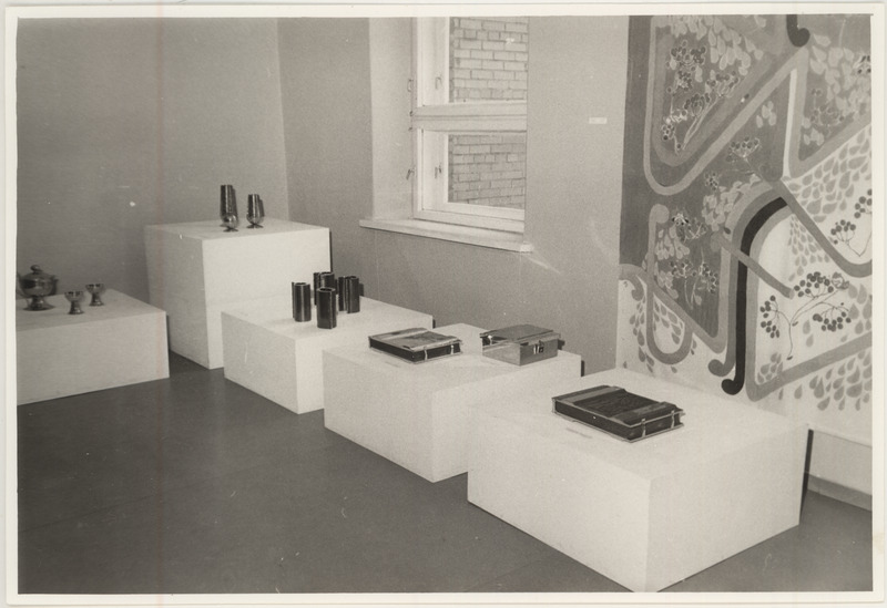Vaade Tartu tarbekunstinäitusele 1977. a. dets.
