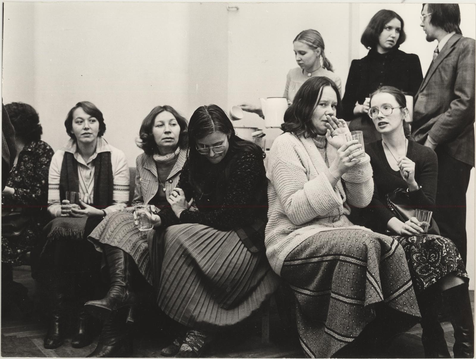 M. Mikofi näituse avamisel TKM-is 14.12.1979.a.