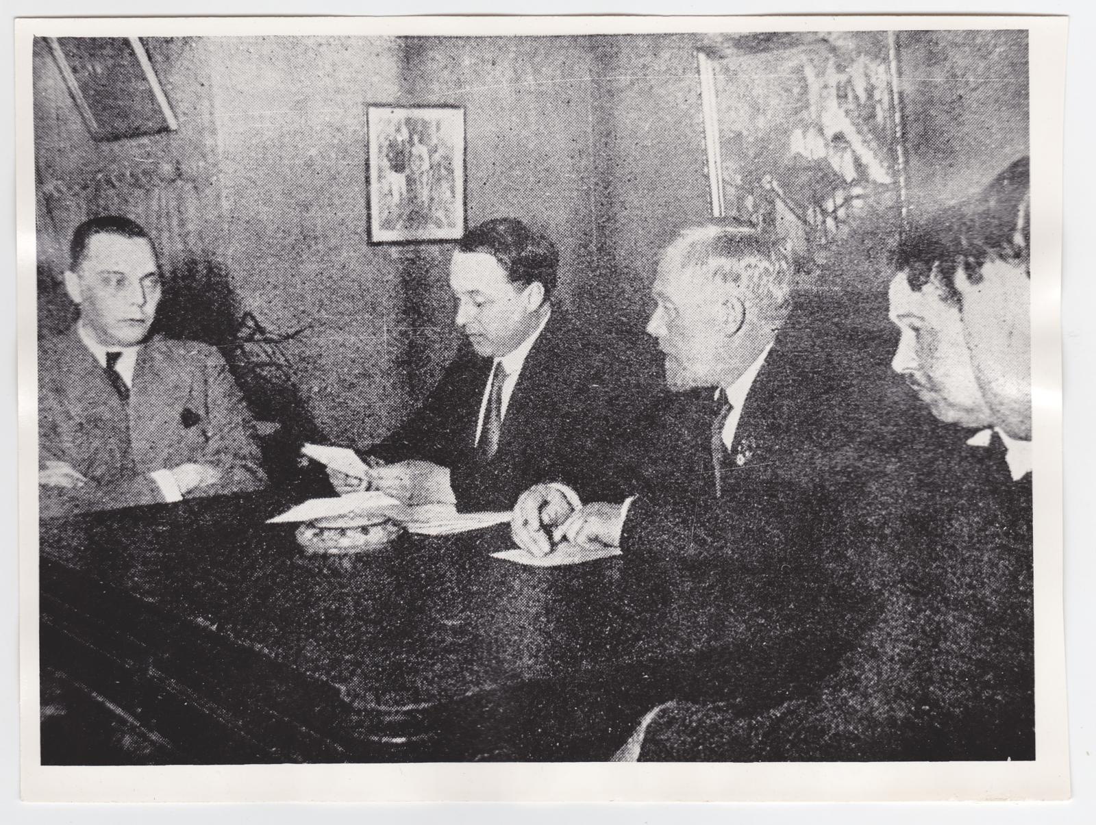 Eesti kunsti näitus Moskvas 1935. a. Näituse arutelu.