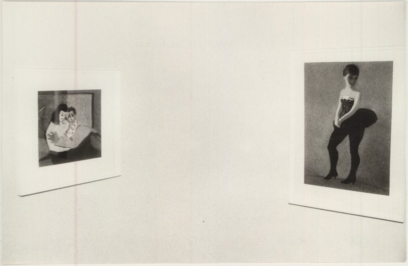 Vaade Silvia Jõgeveri näitusele TKM-is veebr. - apr. 1993