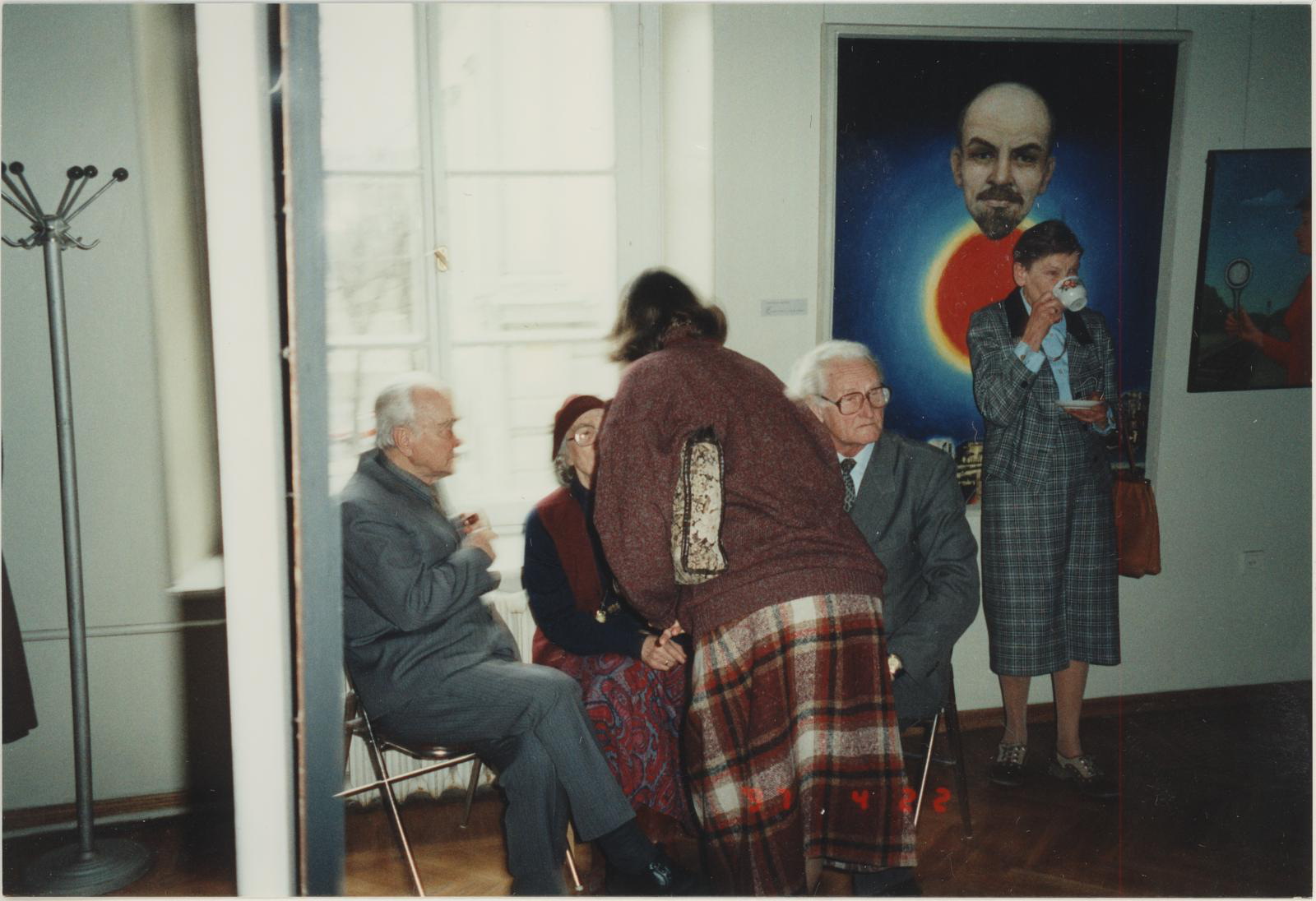 Konverents "70-ndate aastate kunst. Rujaline roostevaba maailm" Kivisilla Pildigaleriis 22.04.1997.