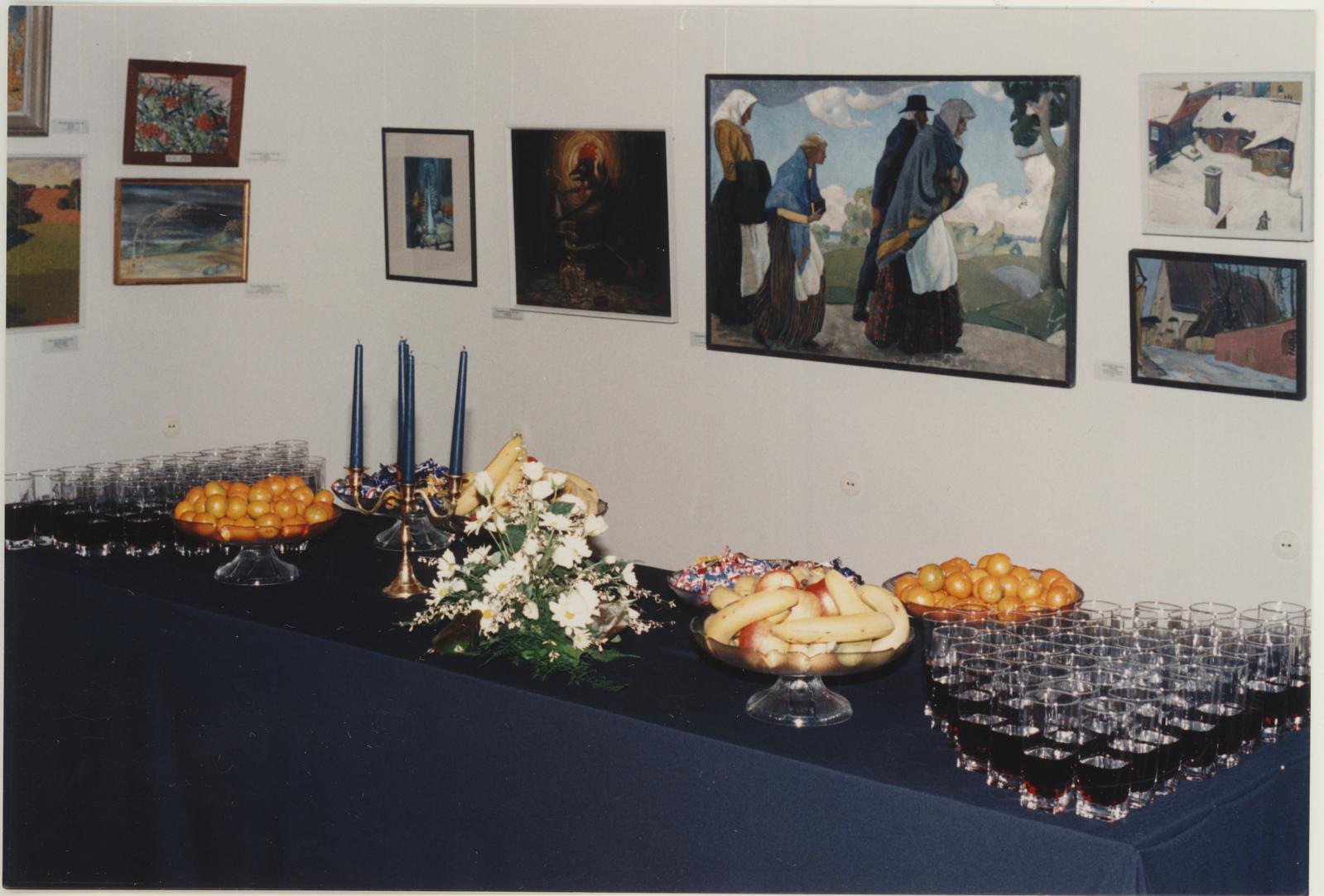 Näitus "Eesti kunsti ülevaatenäitus 79.a. hiljem". Näitus avati 20.02.1998.a.