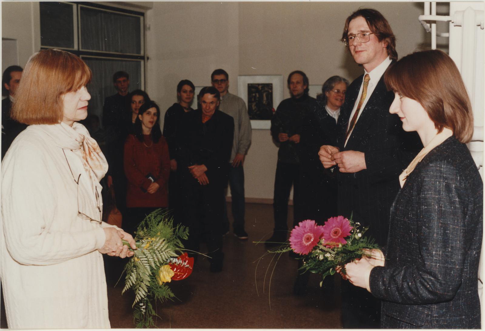 Näituse "Leedu graafika iseseisvusaastatel" avamine 26.02.1999.