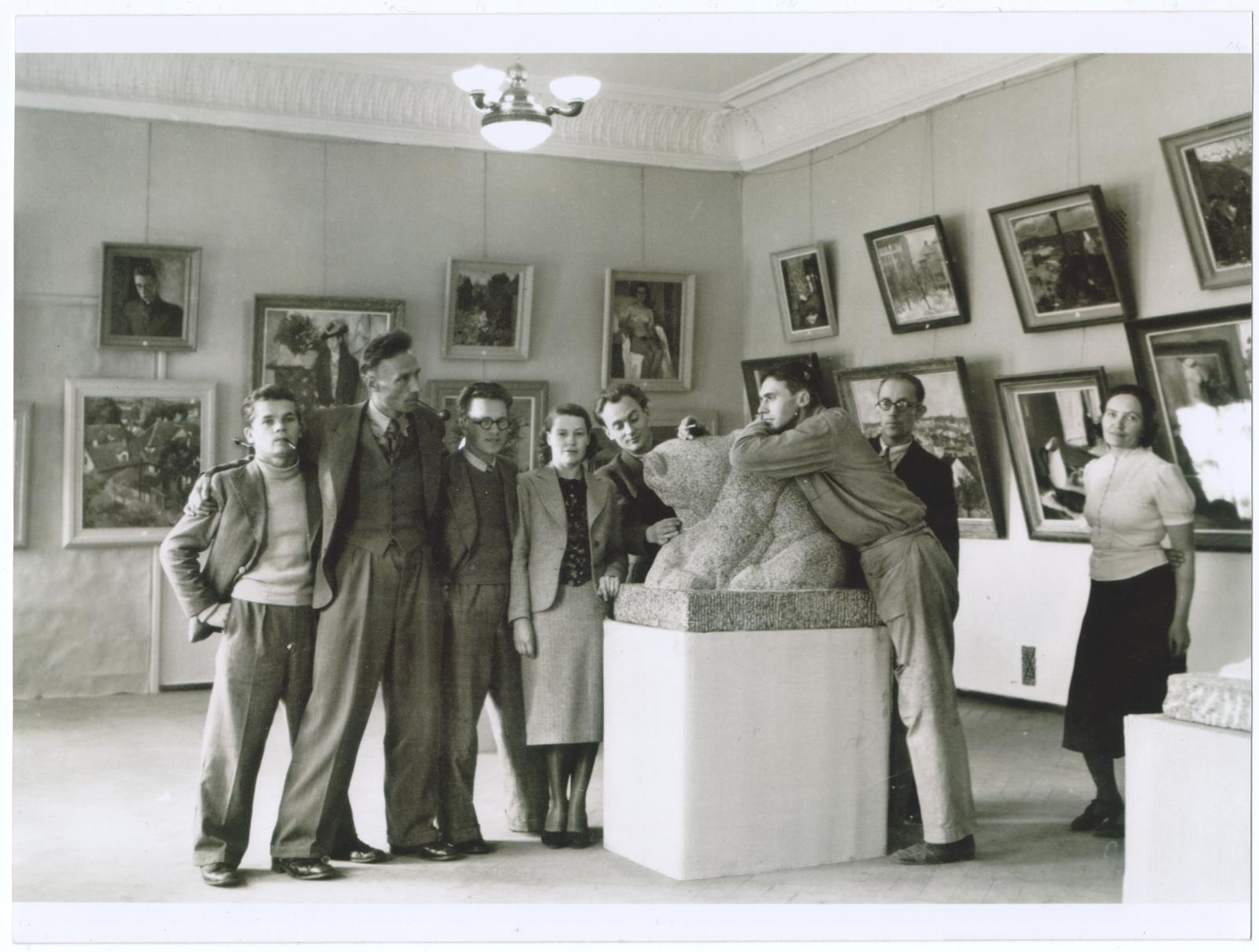 Kunstikooli "Pallas" lõpetajad 1939. a