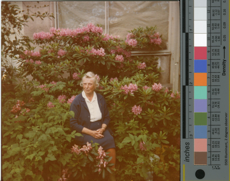 K. Luts ateljee terrassil 1979