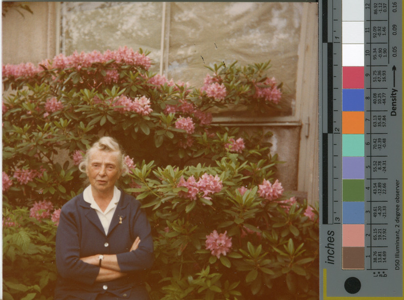 K. Luts ateljee terrassil 1979
