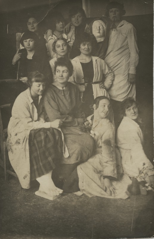 Kunstikooli "Pallas" õpilasi 1922. a.