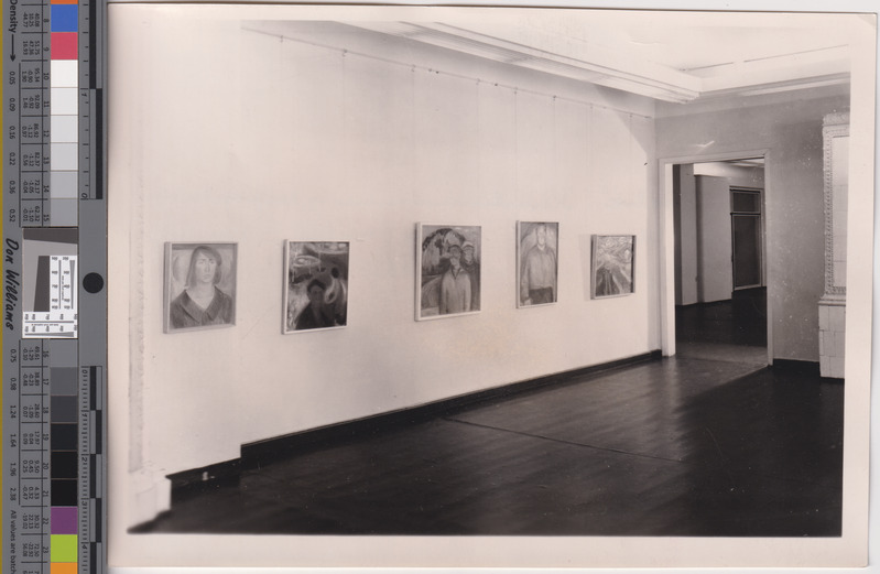 Olga Terri teoste näitus II korrusel 11. jaan. - 19. märts 1967