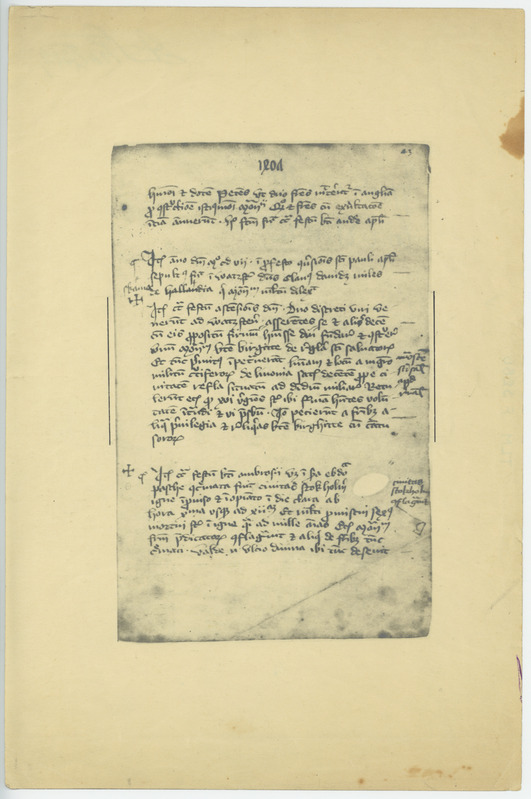 Leheküld Vadstena kloostri päevikust aastal 1407, märkmega Brigitta kloostri asutamise kohta.