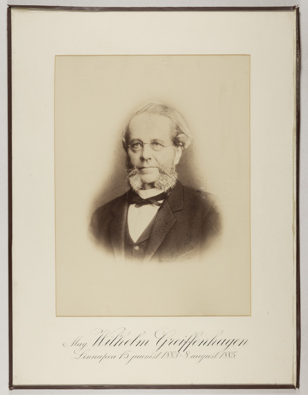 Mag.Wilhelm Greiffenhagen, linnapea 15. 06.1883 - 8.08.1885.