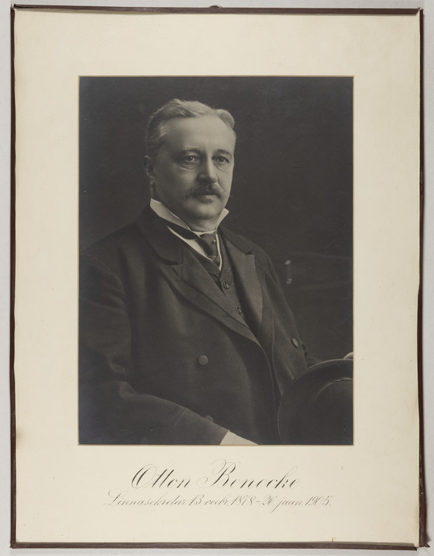 Olton Benecke, linnasekretär 13.02.1878 - 26.01.1905.