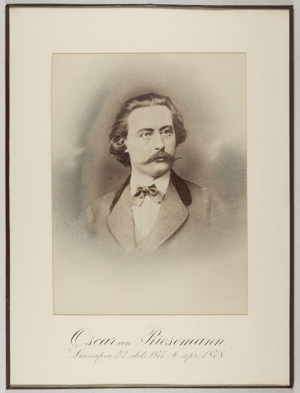 Oscar von Riesemann, linnapea 22.12.1877 - 6.04.1878.