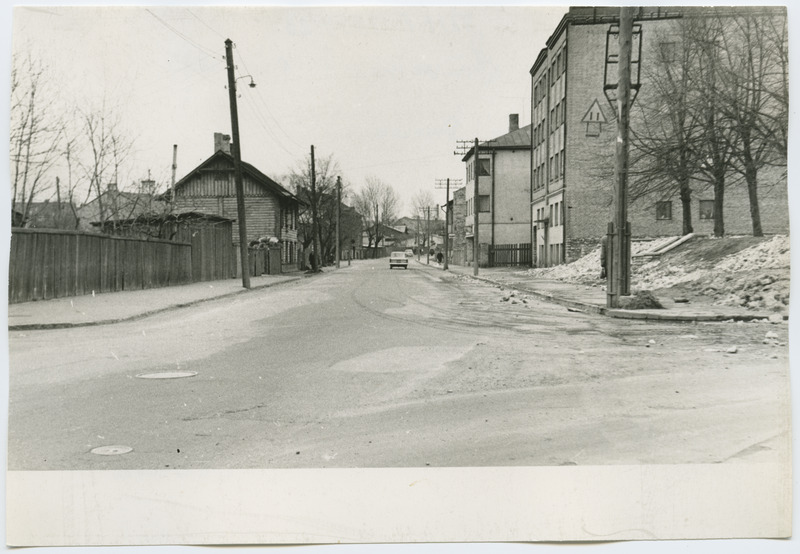 Kingissepa (Juhkentali) tänav Liivamäe tänava ristmikult, Tallinn