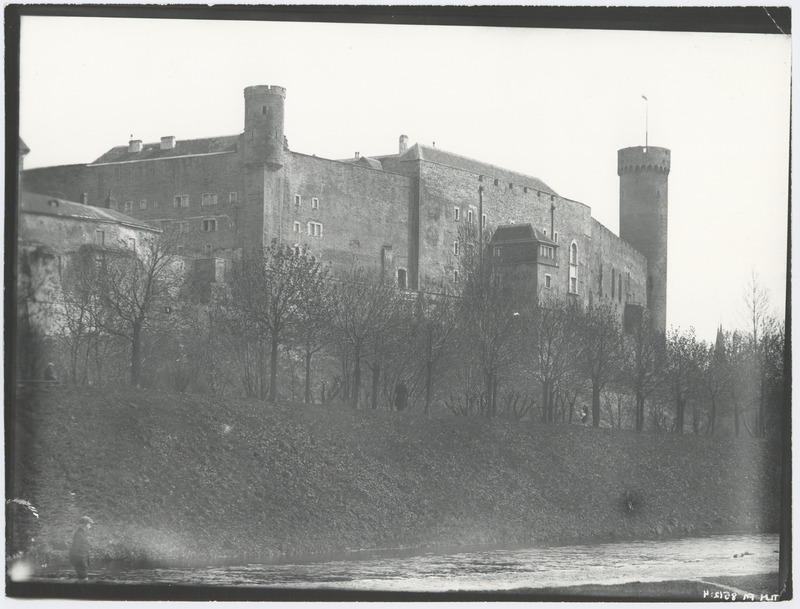 Vaade Toompea lossile Balti jaama poolt.