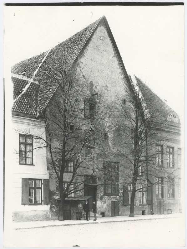 Endine Hueck'i maja fassaad, Lai tänav 29.