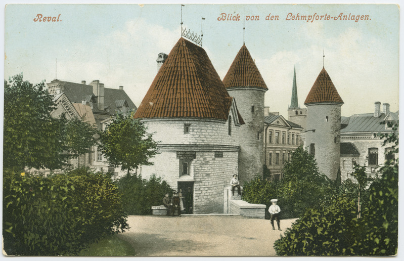 Värviline postkaart