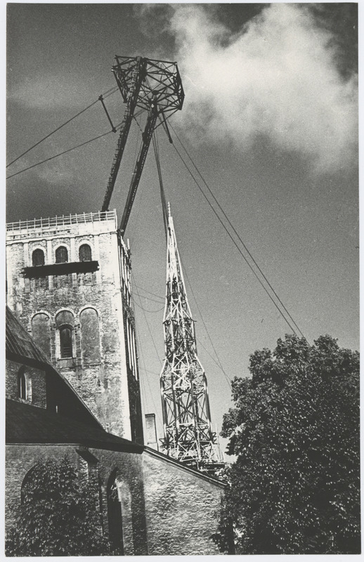 Tornikiivri karkassi tõstmine