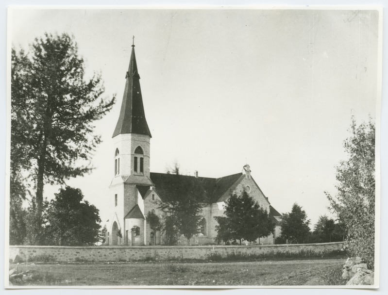 Jüri kirik, 19. sajandi lõpp.