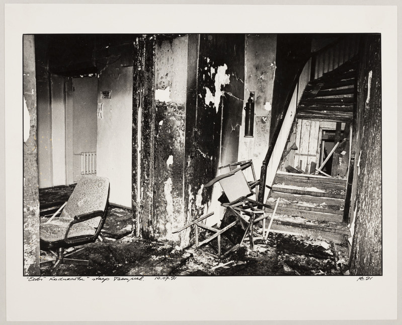 Eesti Kodukaitse staap Toompeal. Seeriast "1991. aasta sündmused"