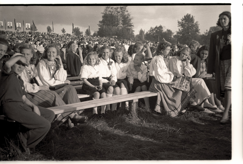 1950. aasta laulupidu, kuulajad.