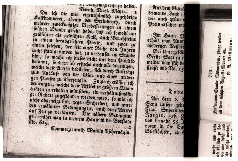 Revalische Wöchentliche Nachrichten nr. 15, 1819. a