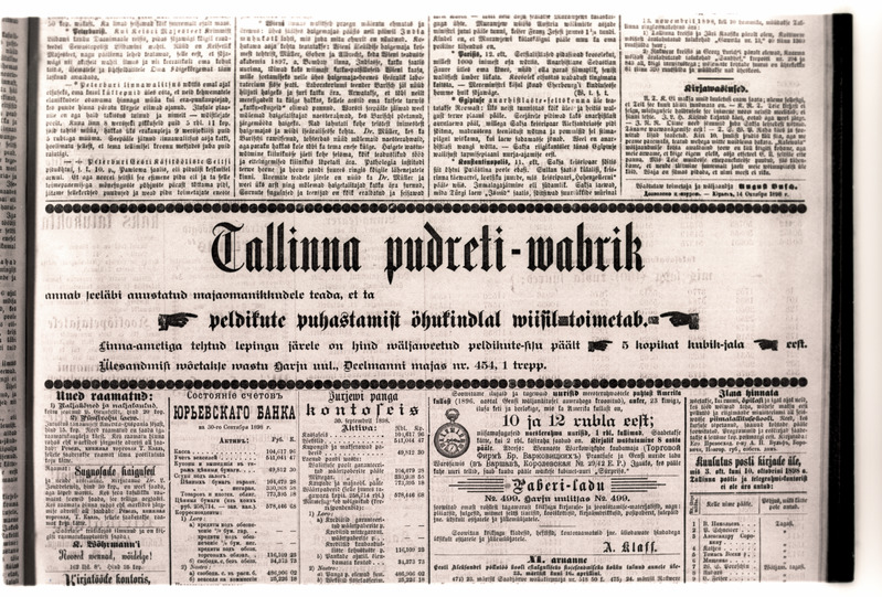 Eesti Postimees nr. 26, 1898. - Ajapaik