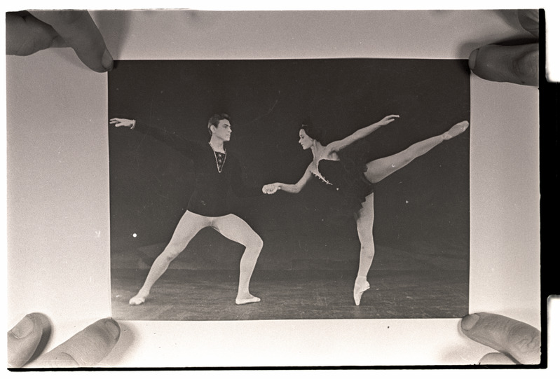 T. Randviir ja J. Lass Tšaikovski balletis "Luikede järv".