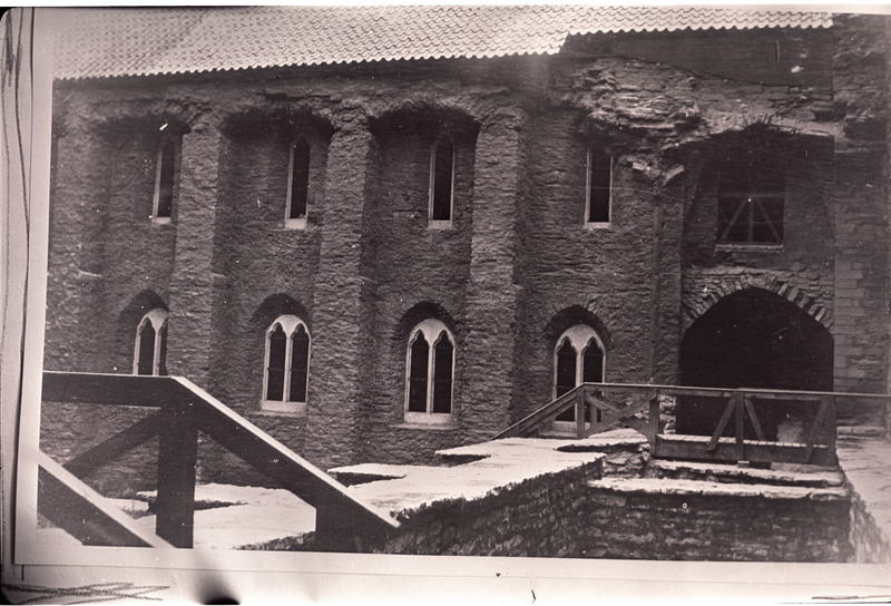 Dominiiklaste klooster restaureerimise käigus, umbes 1961. aastal.