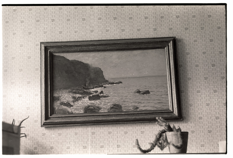 A. Jegorov maal "Mustjala"