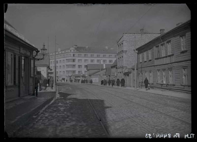 Tallinn. Tartu mnt. vaade Keskturu poolt